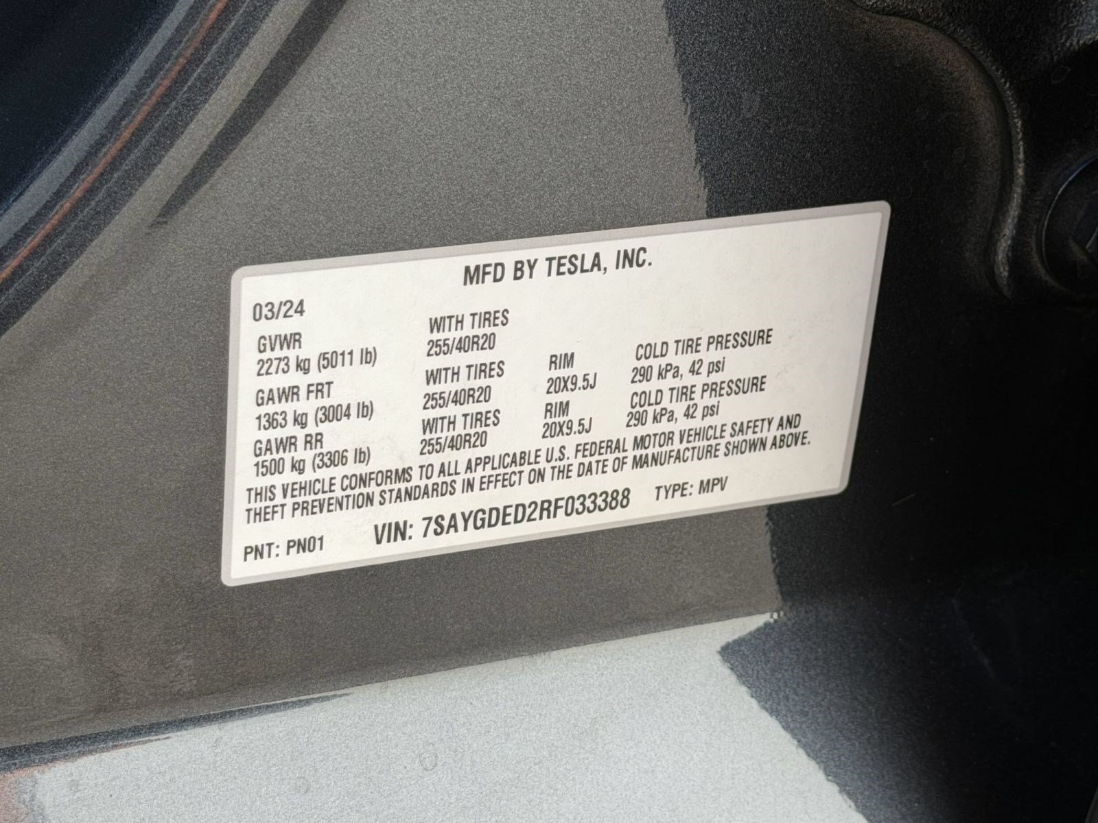 Used 2024 Tesla Model Y 2WD image 23