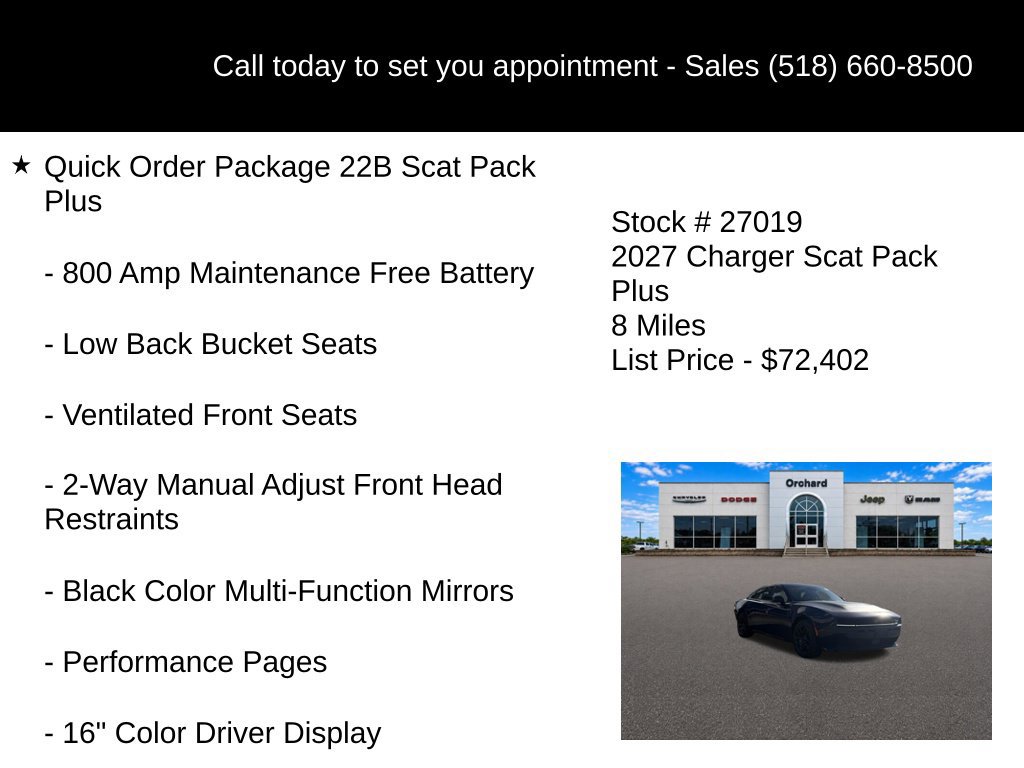 New 2027 Dodge Charger Scat Pack AWD/4WD image 5
