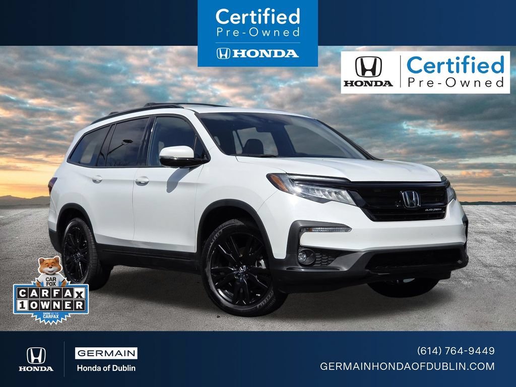 Certified 2022 Honda Pilot Black Edition