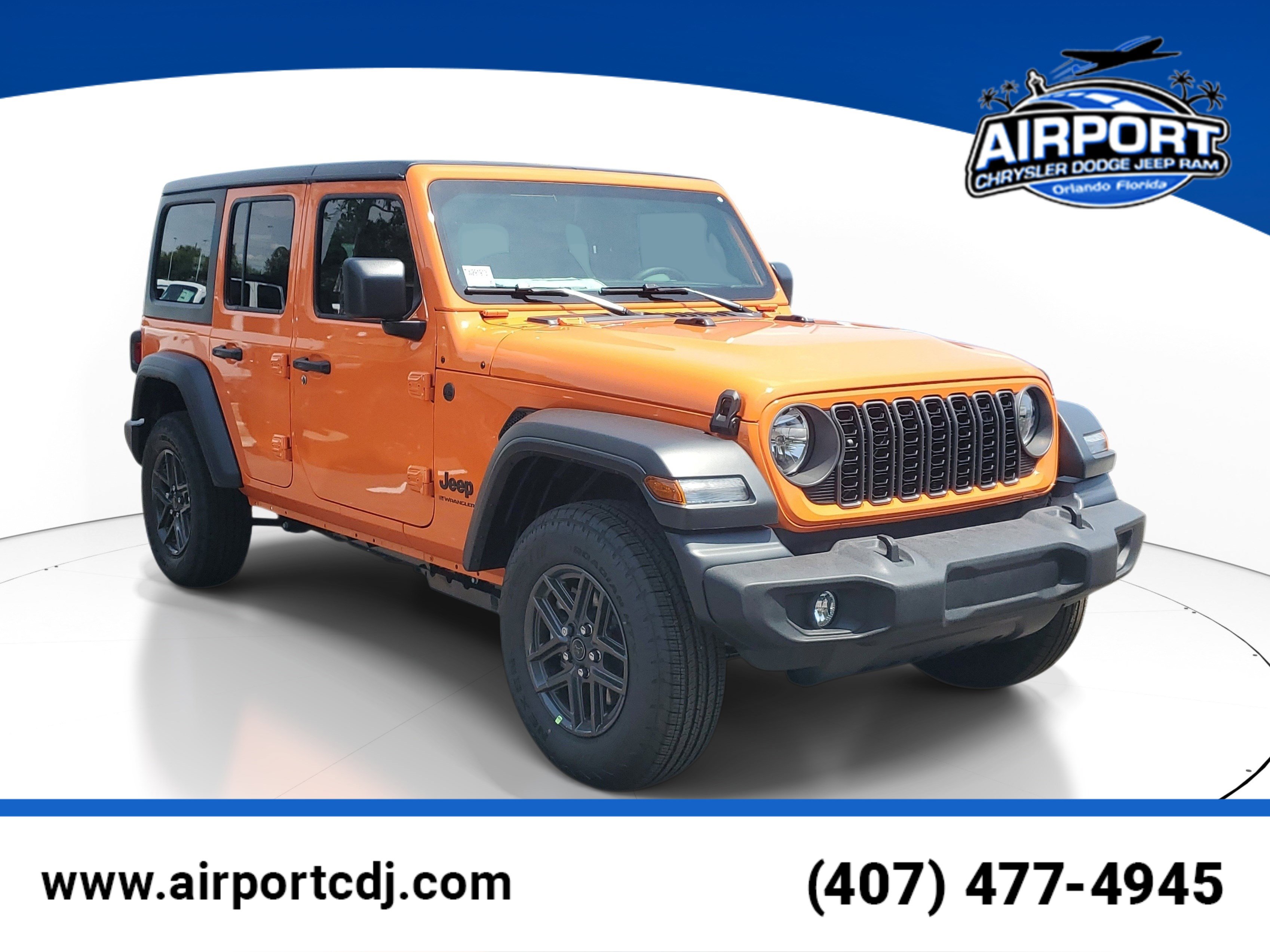 New 2026 Jeep Wrangler Unlimited Sport AWD/4WD image 1