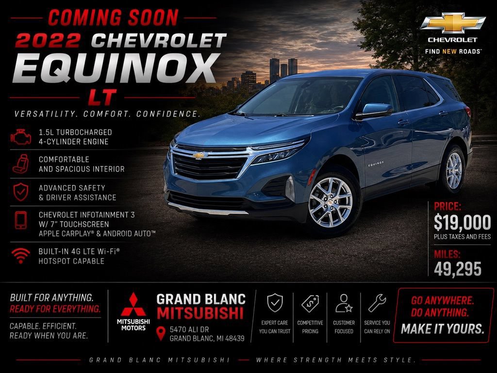 Used 2022 Chevrolet Equinox LT FWD image 1
