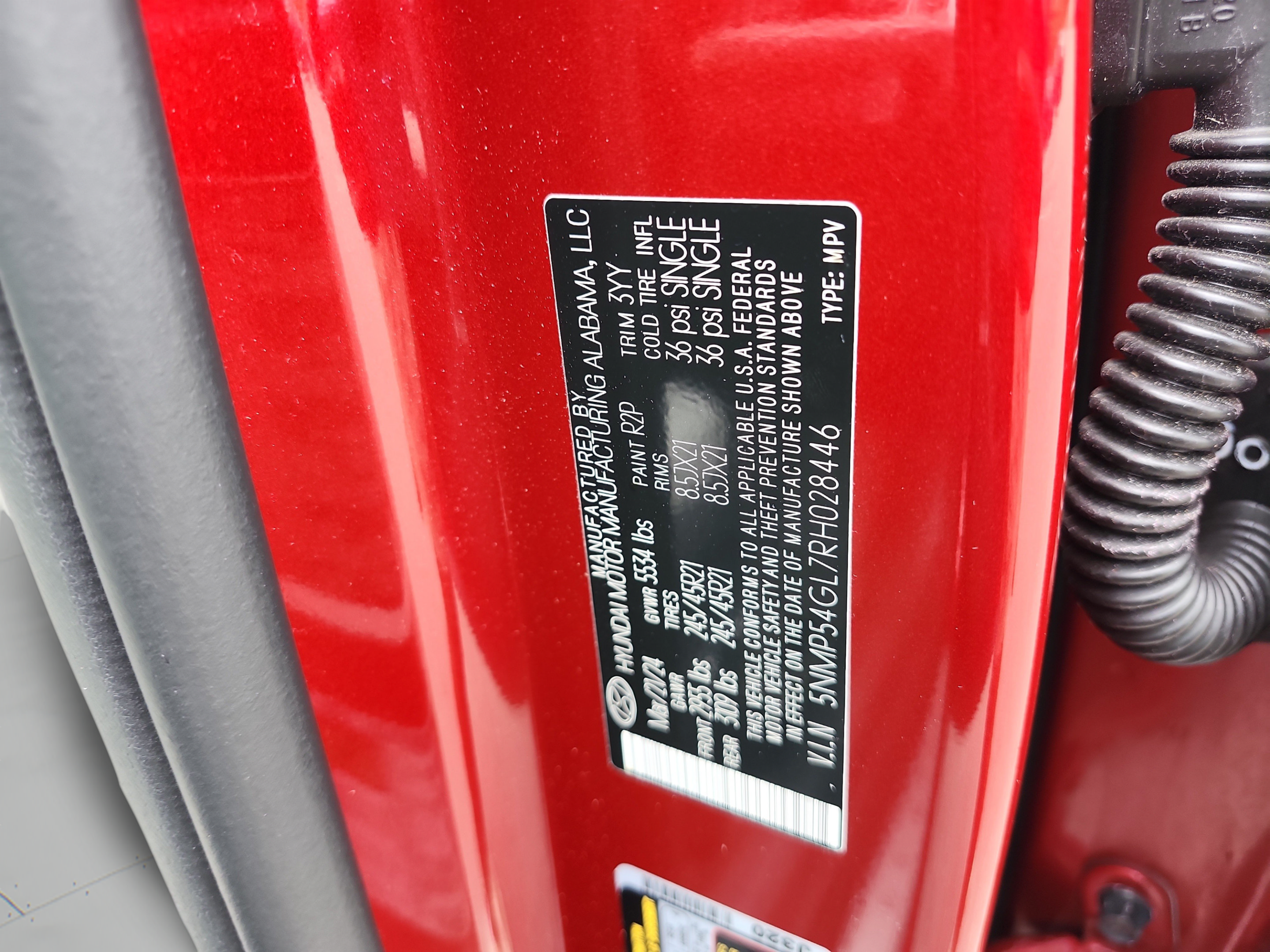 Certified 2024 Hyundai Santa Fe Calligraphy FWD image 29