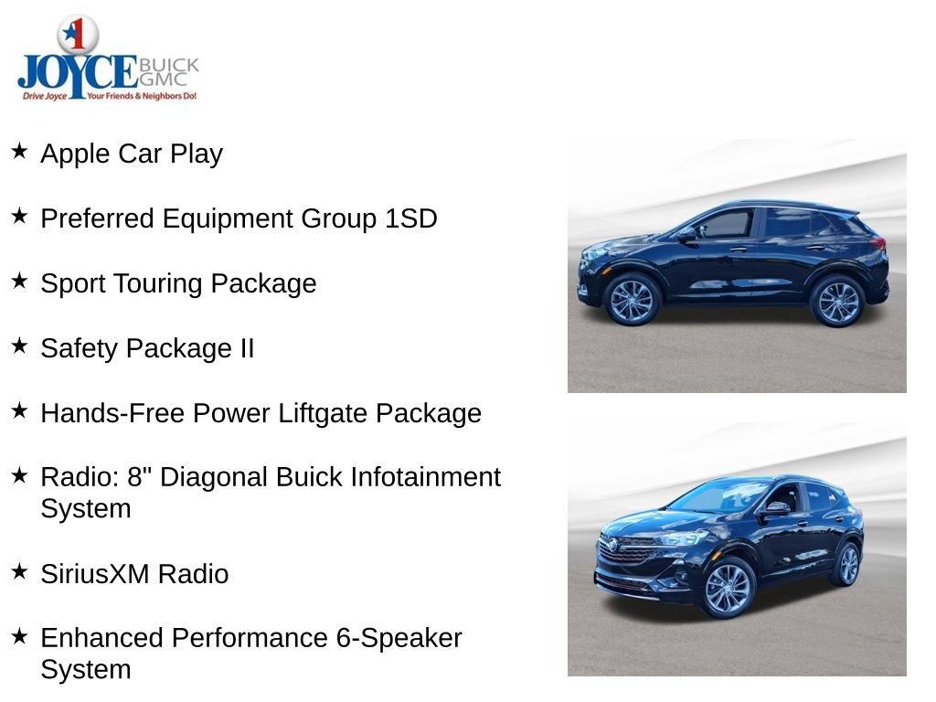 Certified 2023 Buick Encore GX Select w/ Sport Touring Package FWD image 10