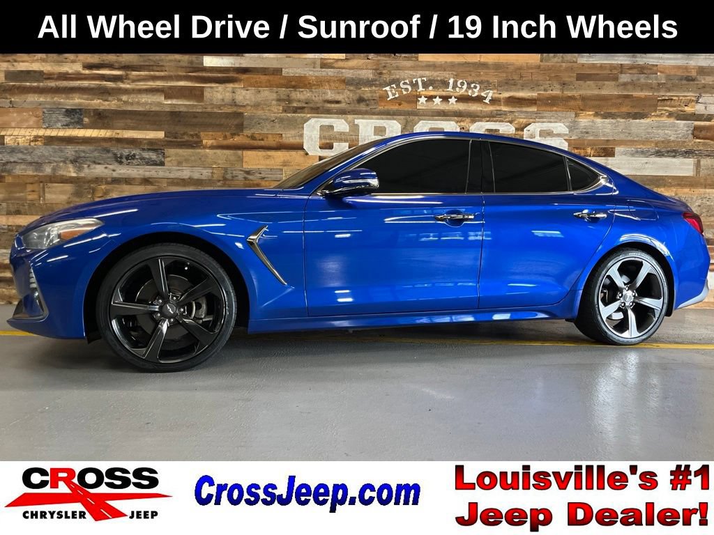 Used 2019 Genesis G70 2.0T Advanced w/ Sport Package AWD/4WD image 1