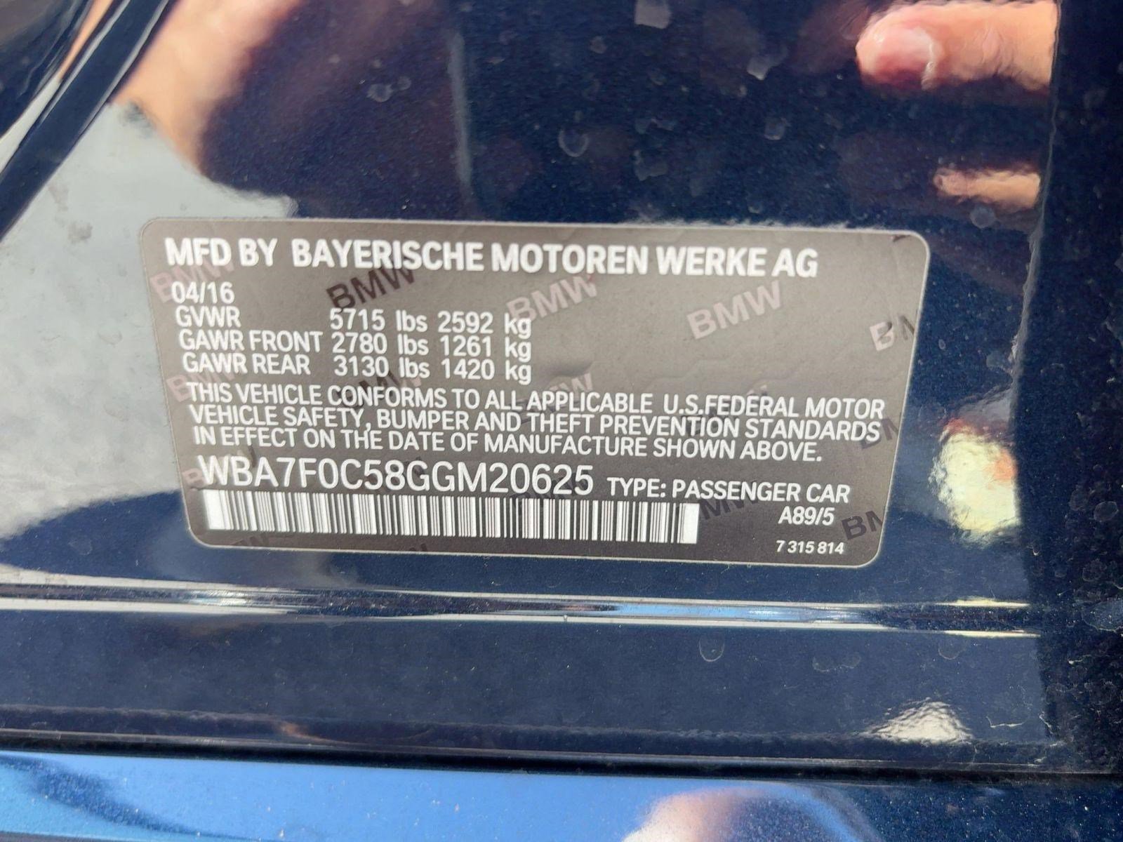 Used 2016 BMW 750i image 20