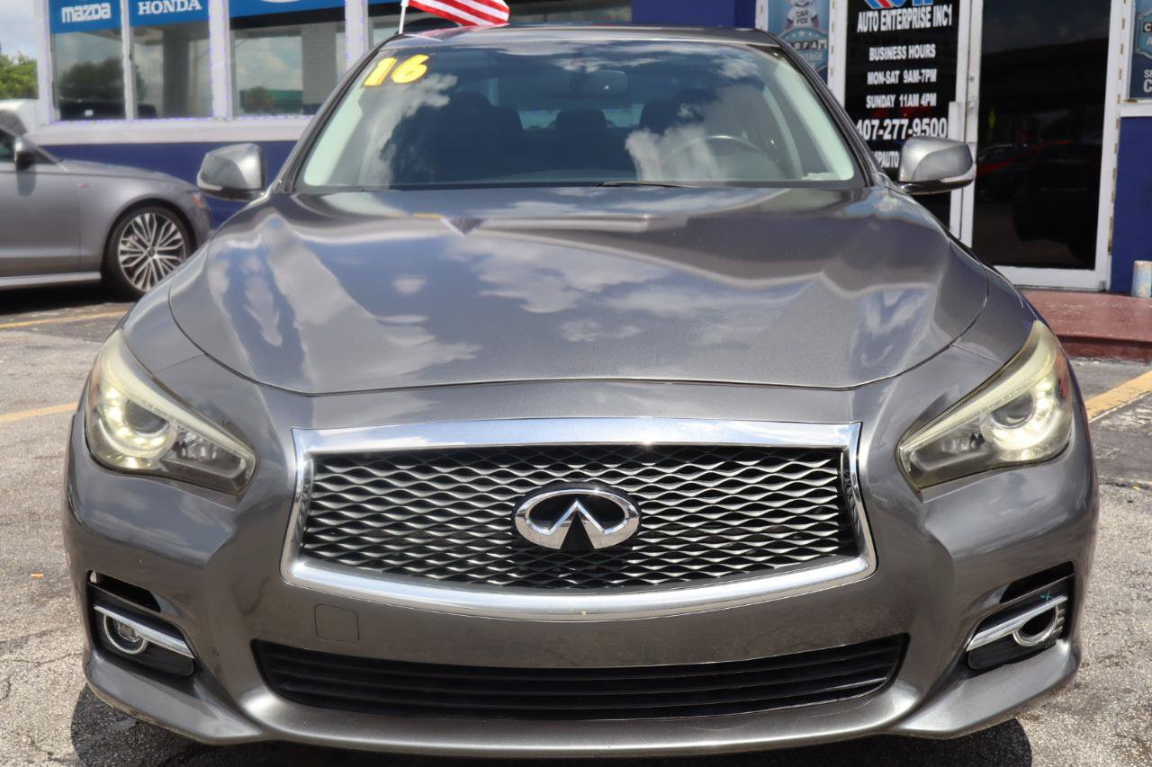 Used 2016 INFINITI Q50 3.0t Premium w/ 3.0T Premium Plus Package RWD image 11