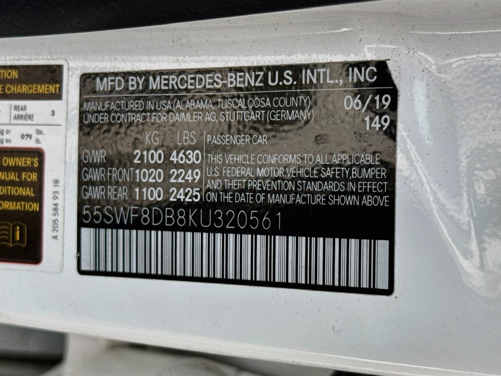 Used 2019 Mercedes-Benz C 300 Sedan w/ Premium Package image 36
