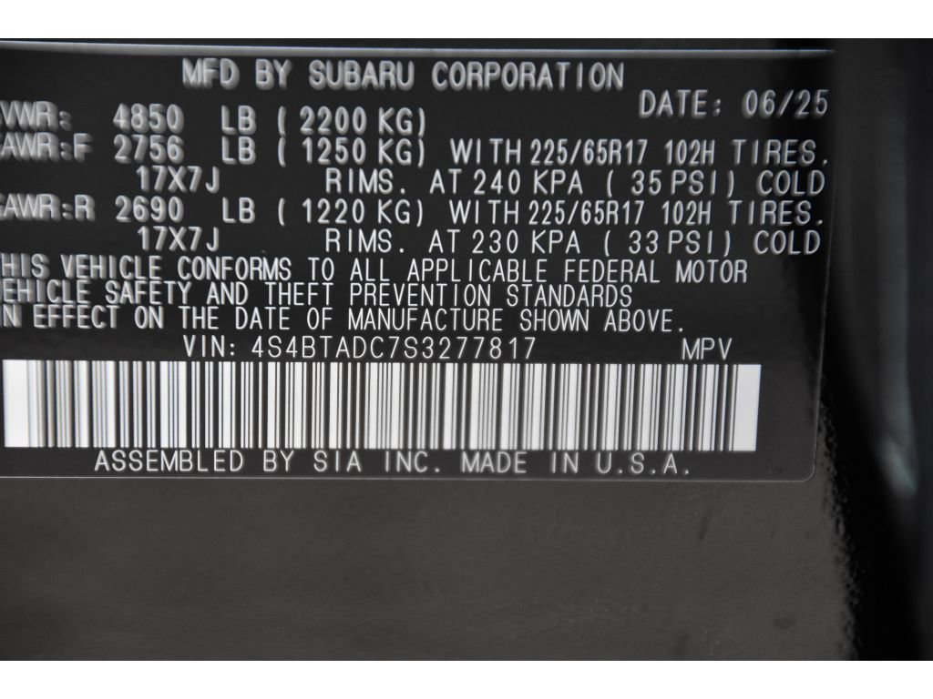 Certified 2025 Subaru Outback Premium image 26