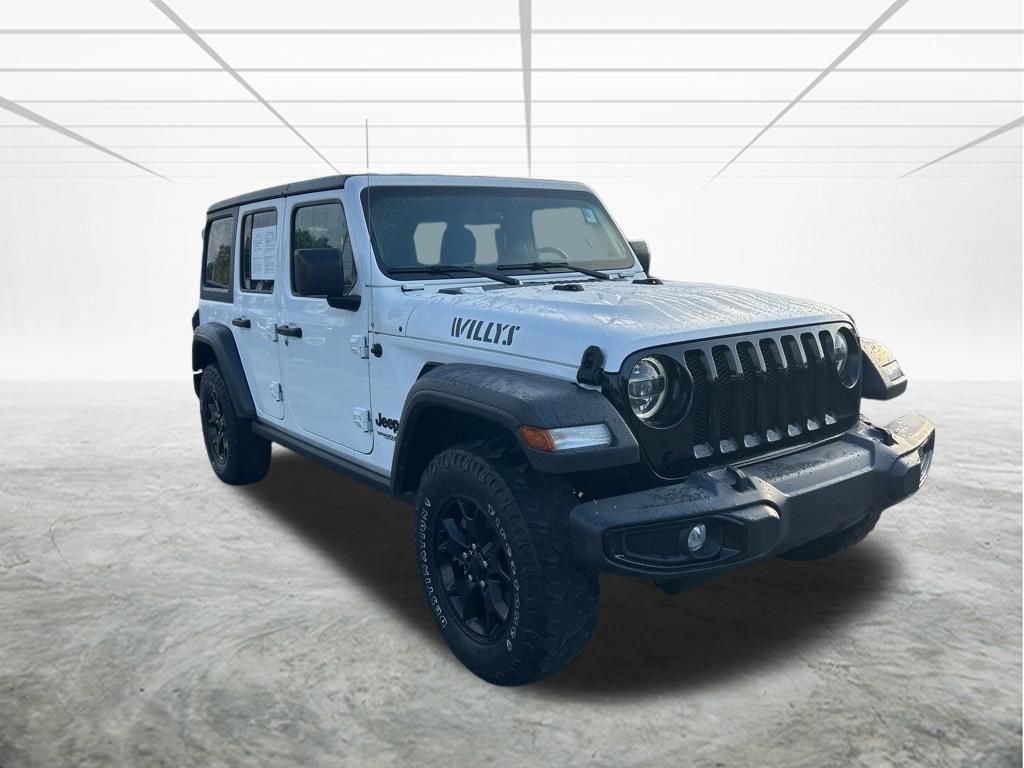 Used 2021 Jeep Wrangler Unlimited Sport AWD/4WD image 2