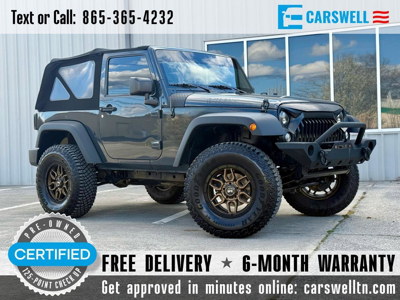 Used 2017 Jeep Wrangler Willys Wheeler