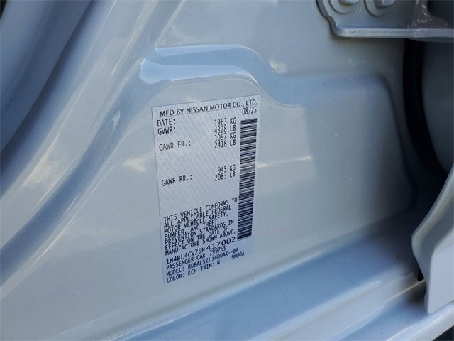 New 2025 Nissan Altima 2.5 SR w/ SR Premium Package image 16