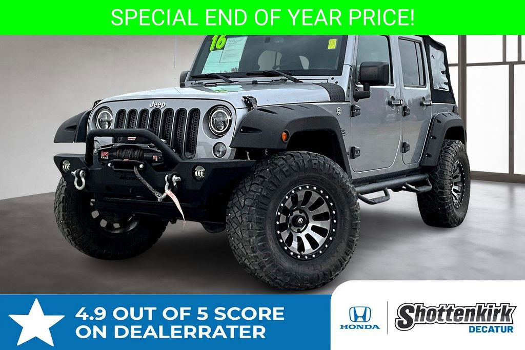 Used 2016 Jeep Wrangler Unlimited Rubicon w/ Connectivity Group