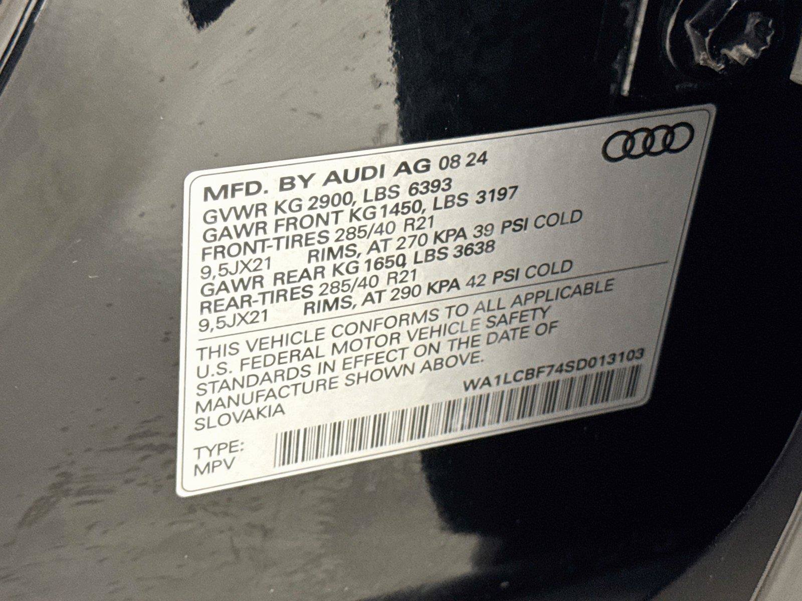 Used 2025 Audi Q7 2.0T Premium Plus w/ Premium Plus Package AWD/4WD image 33