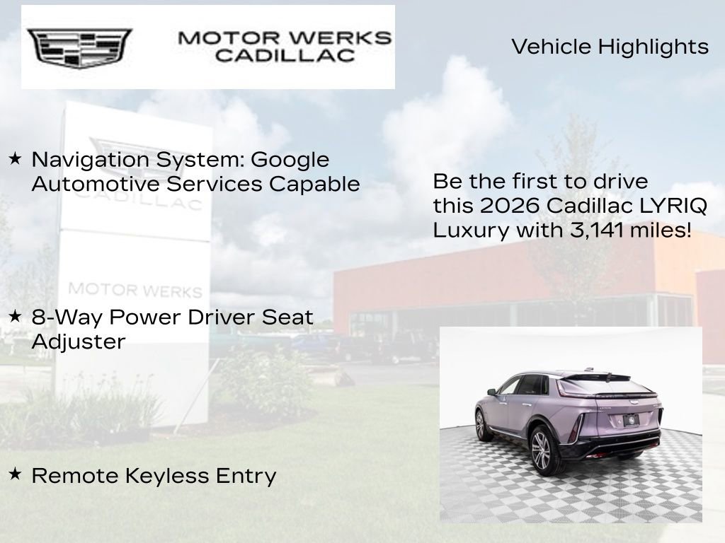New 2026 Cadillac Lyriq Luxury image 13