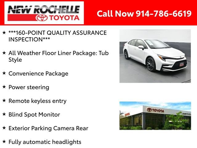 Certified 2025 Toyota Corolla SE w/ Convenience Package FWD image 6