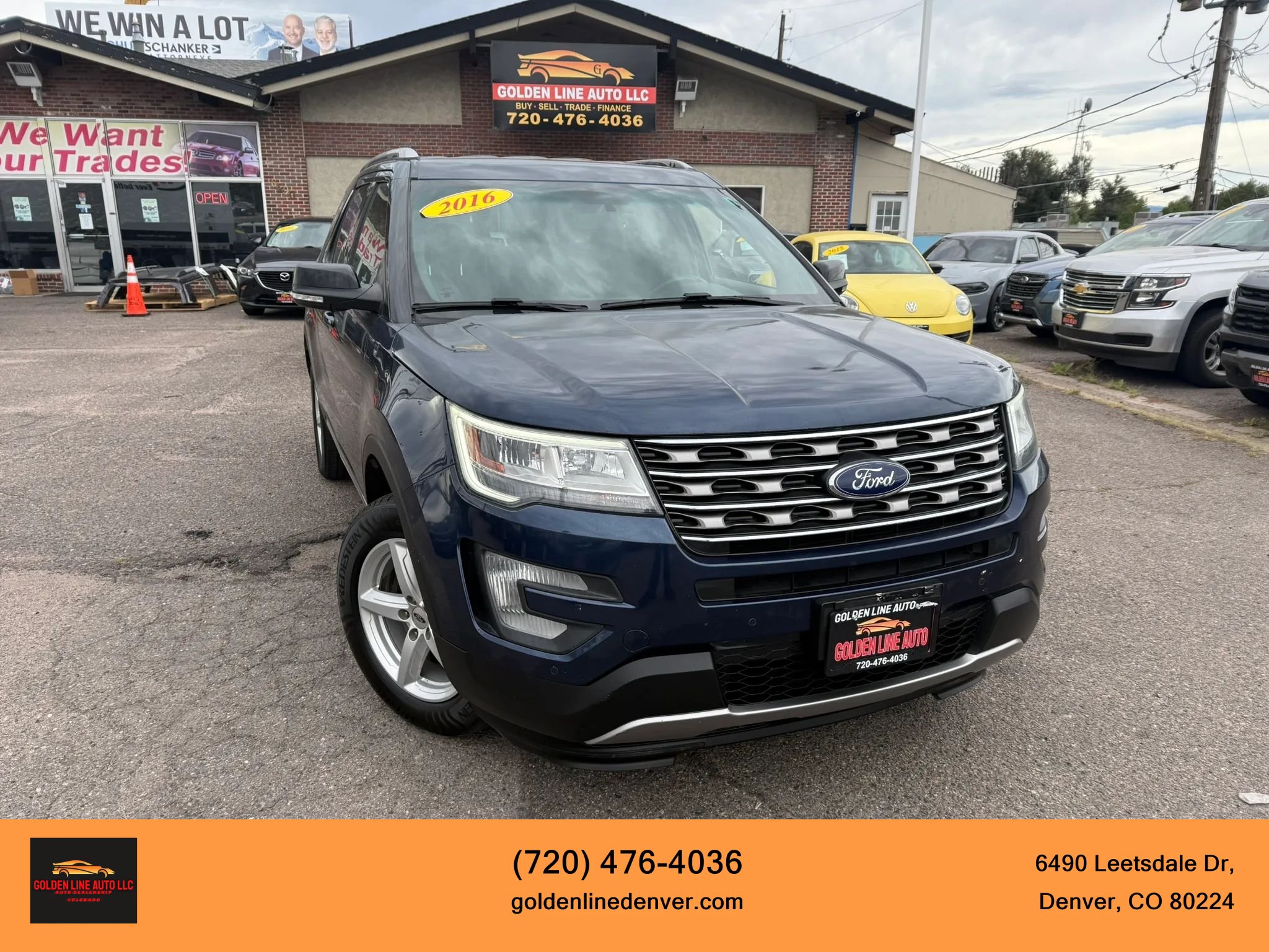 Used 2016 Ford Explorer XLT w/ Equipment Group 201A