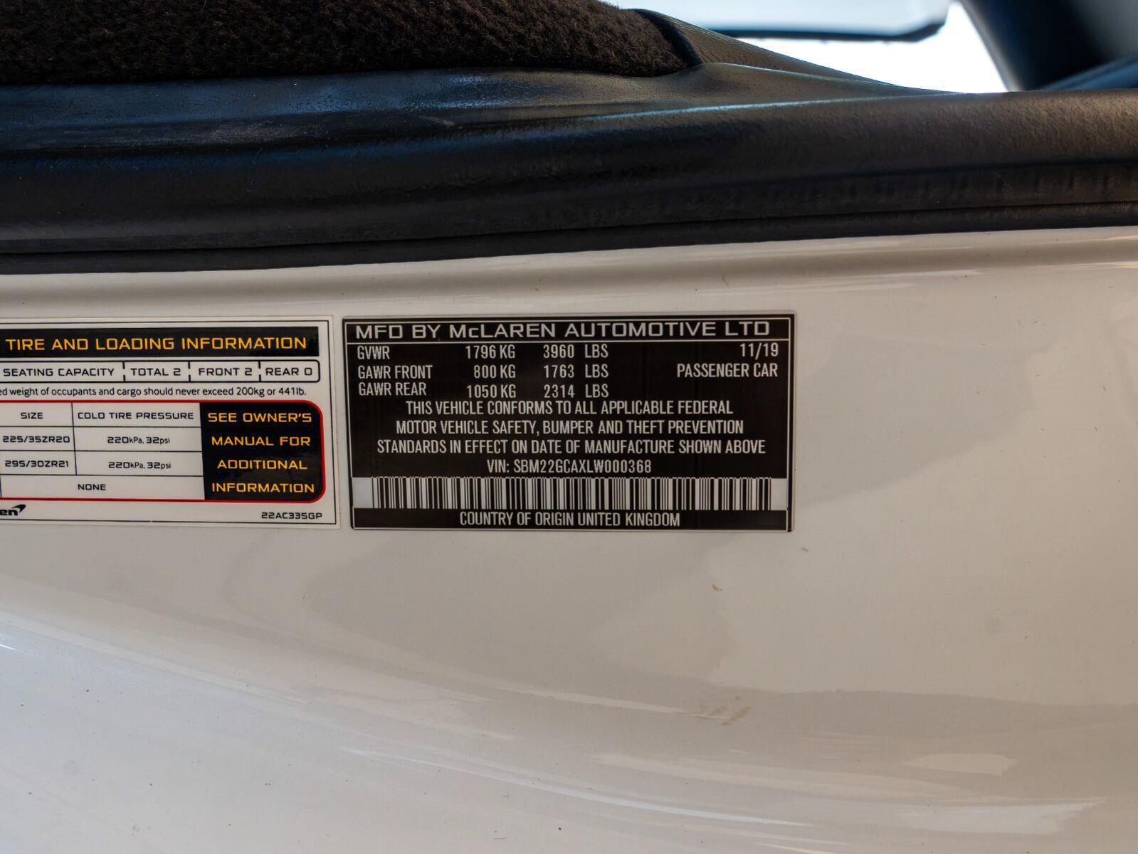 Used 2020 McLaren GT RWD image 26