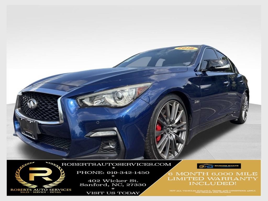 Used 2018 INFINITI Q50 Red Sport 400 w/ Proactive Package AWD/4WD 360° Tour