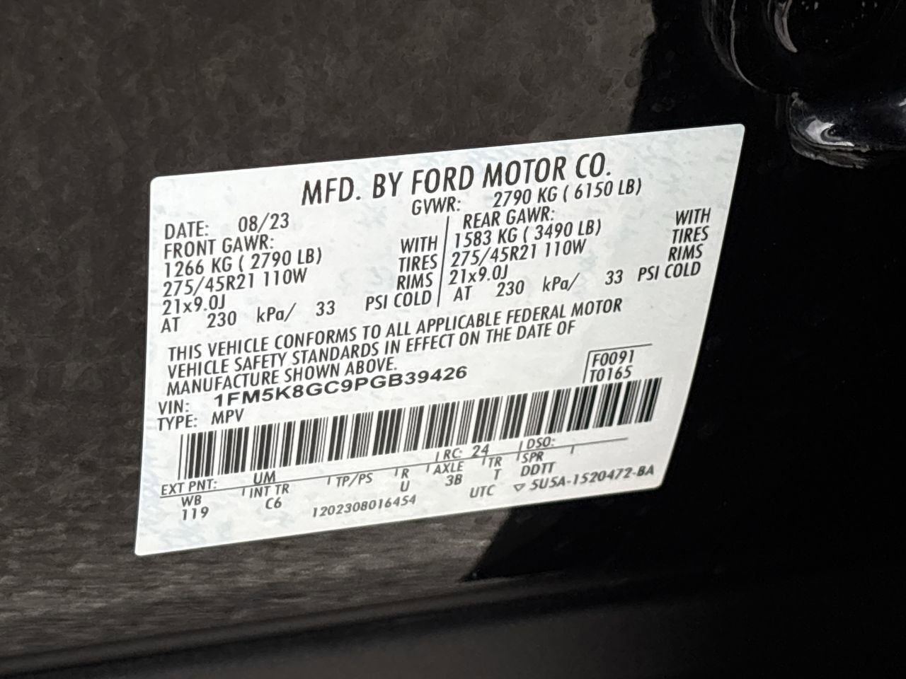 Certified 2023 Ford Explorer ST w/ Equipment Group 401A AWD/4WD image 37