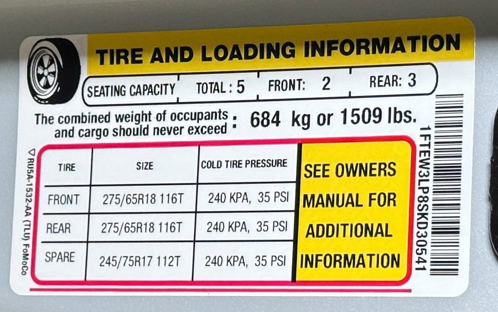 New 2025 Ford F150 XLT w/ Equipment Group 302A MID image 46