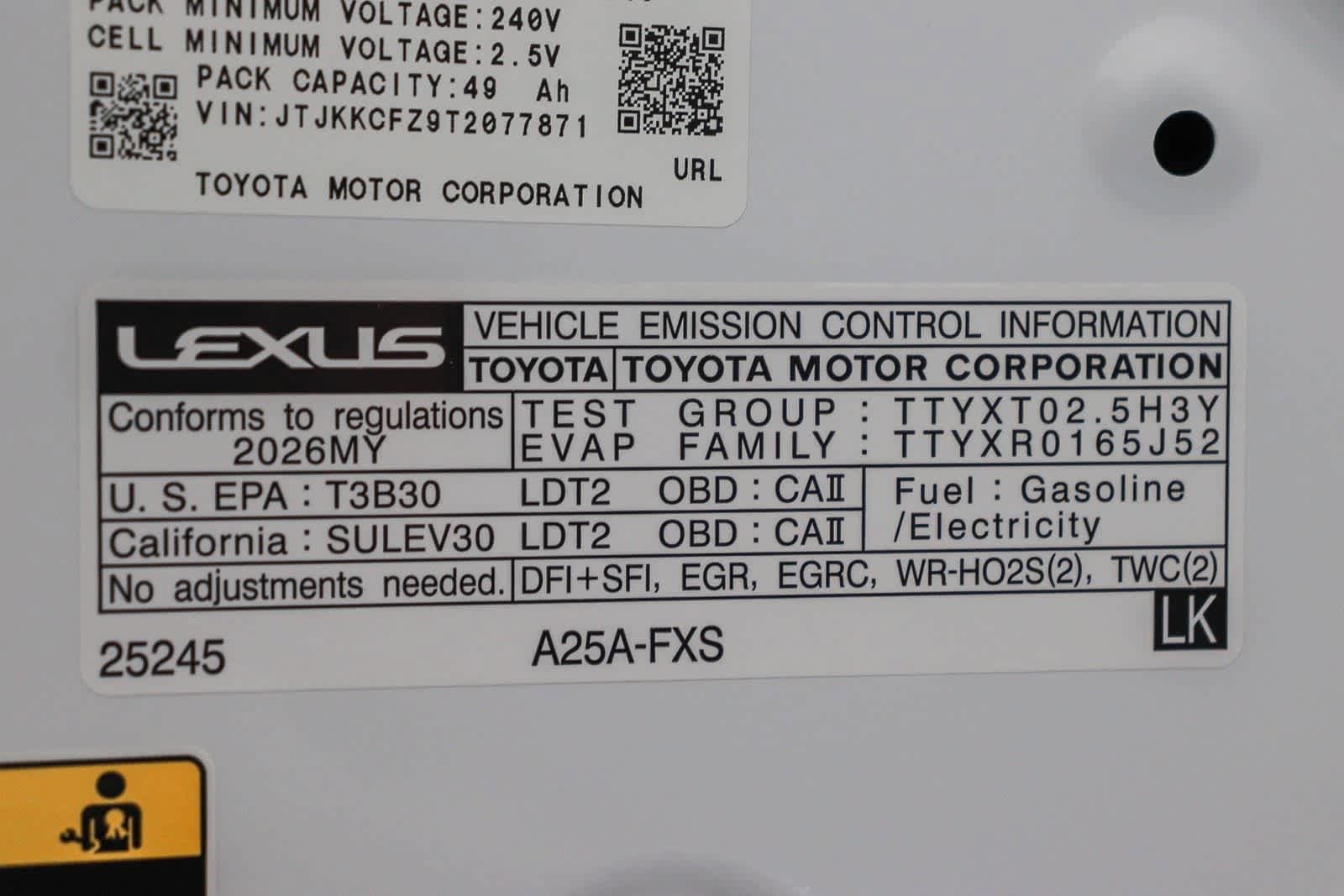 Used 2026 Lexus NX 450h+ F Sport AWD/4WD image 29