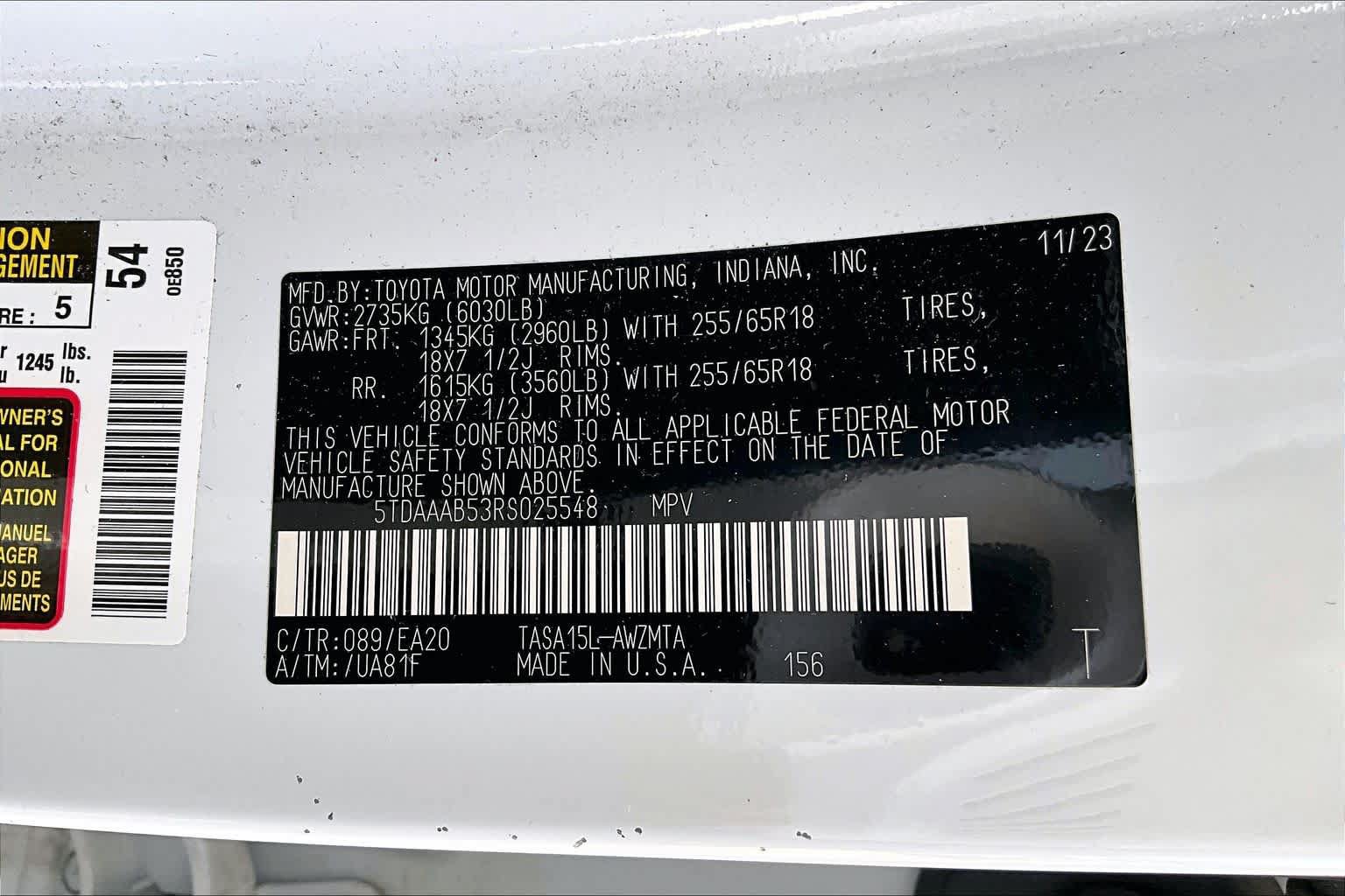 Used 2024 Toyota Grand Highlander AWD image 35