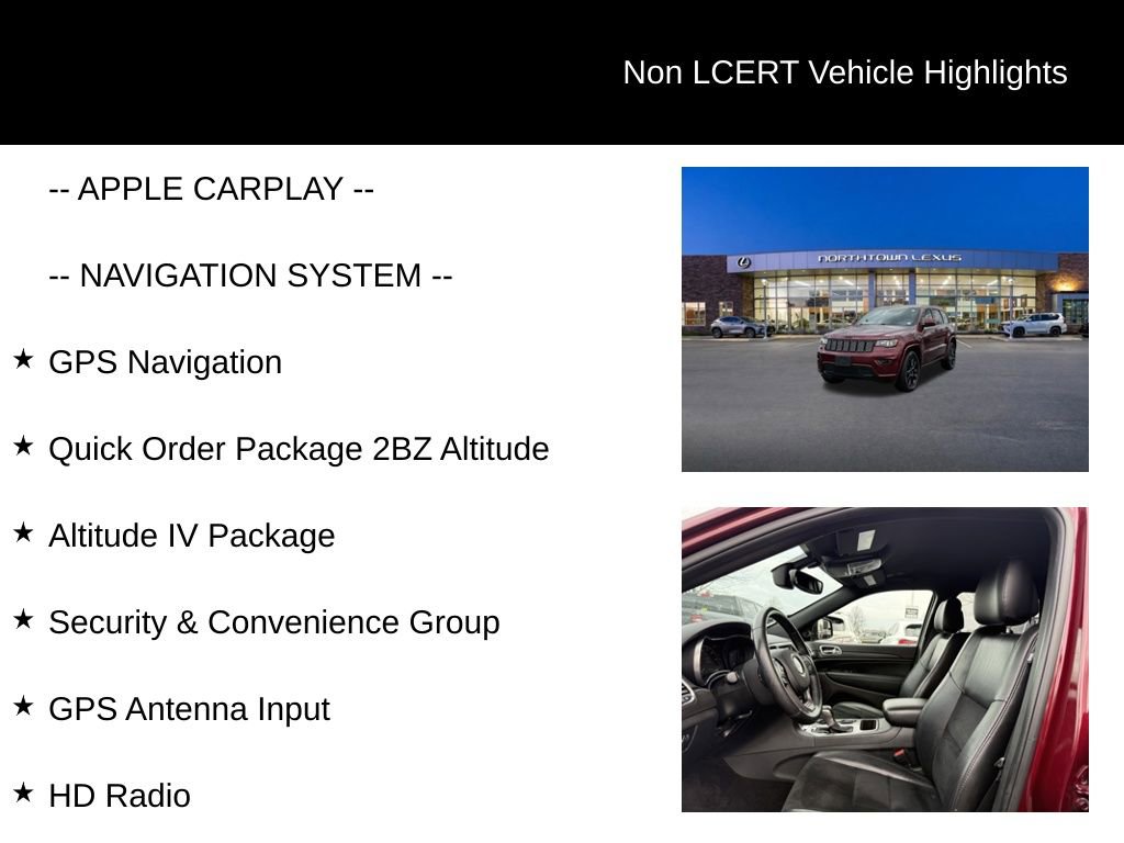 Used 2018 Jeep Grand Cherokee Altitude AWD/4WD image 28