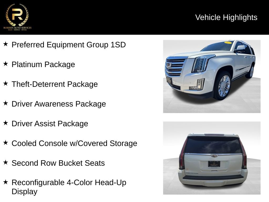 Used 2015 Cadillac Escalade Platinum AWD/4WD image 9