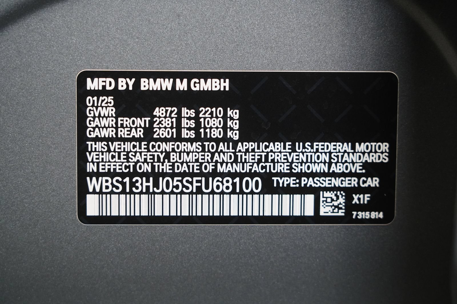 Used 2025 BMW M3 w/ M Carbon Exterior Package RWD image 34