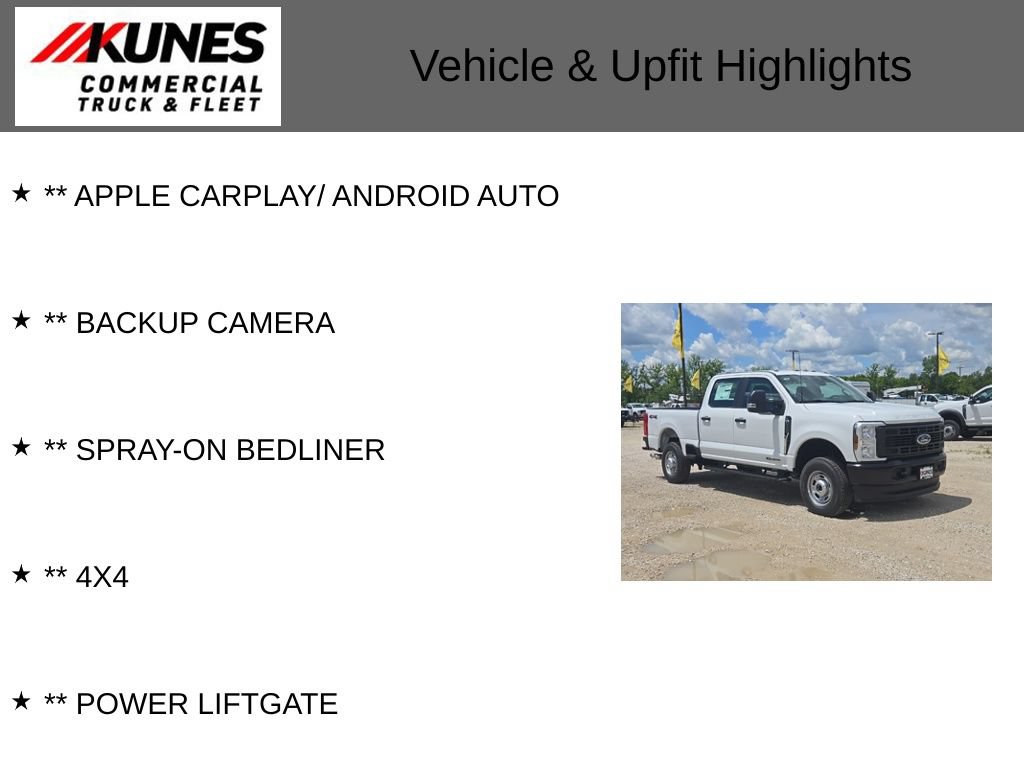 New 2026 Ford F350 XL w/ XL Driver Assist Package AWD/4WD image 3