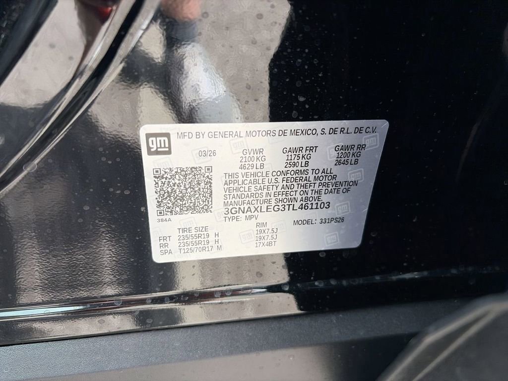 New 2026 Chevrolet Equinox RS w/ Convenience Package III FWD image 30