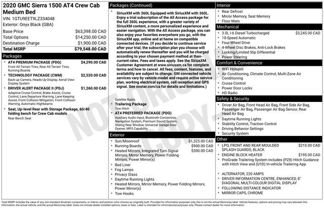 Used 2020 GMC Sierra 1500 AT4 w/ AT4 Premium Package image 25