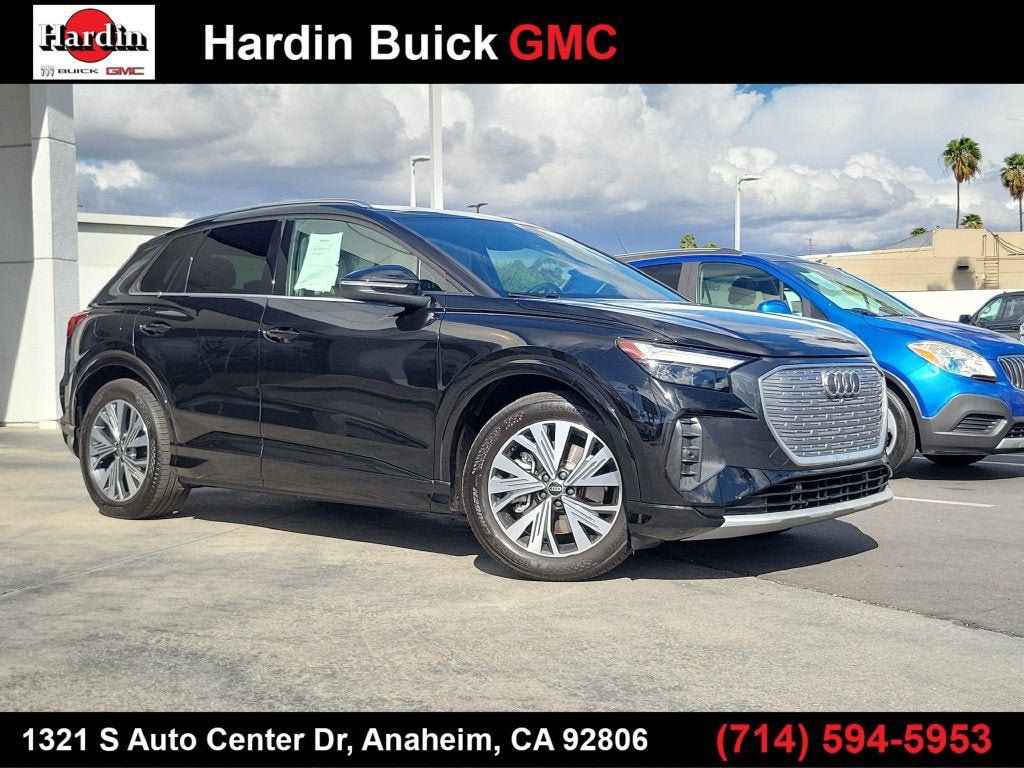 Used 2023 Audi Q4 e-tron Premium w/ Convenience Package RWD image 1