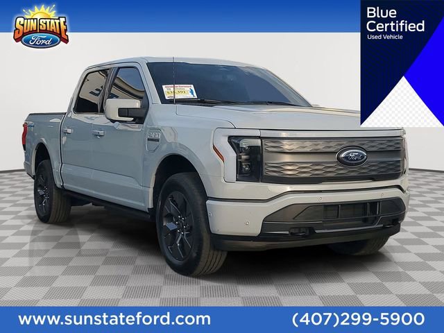 Certified 2023 Ford F150 Lightning Lariat w/ Equipment Group 511A High image 1