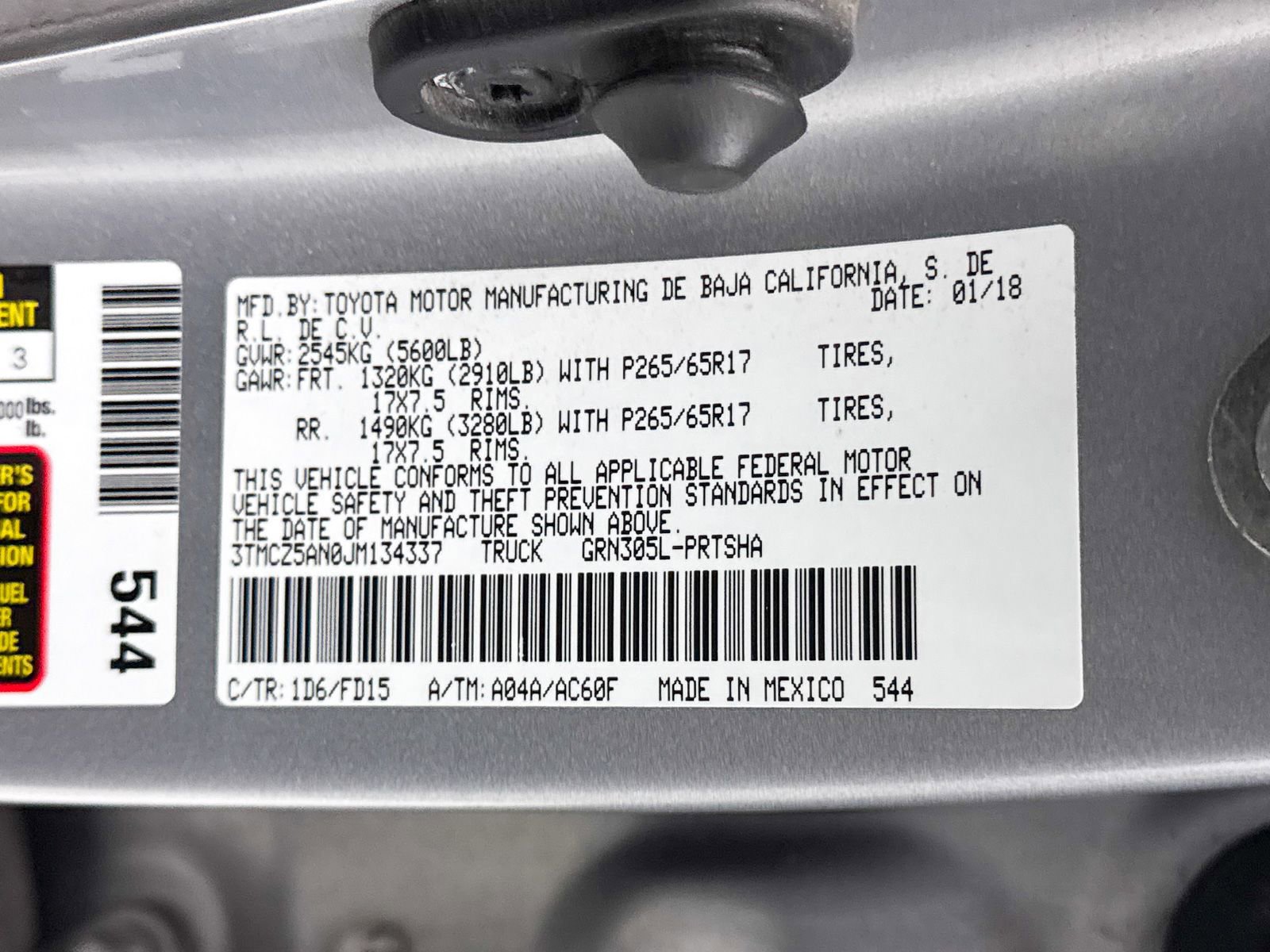 Used 2018 Toyota Tacoma TRD Sport w/ Technology Package AWD/4WD image 27