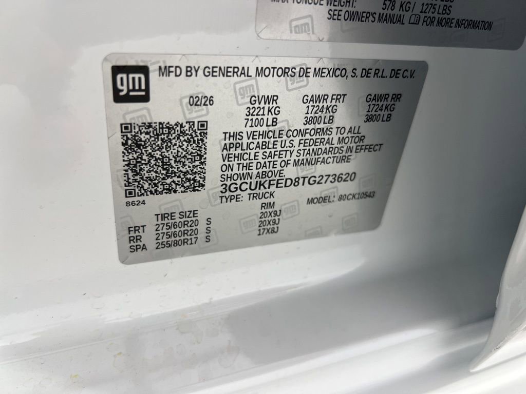 New 2026 Chevrolet Silverado 1500 LT Trail Boss w/ Safety Package image 31