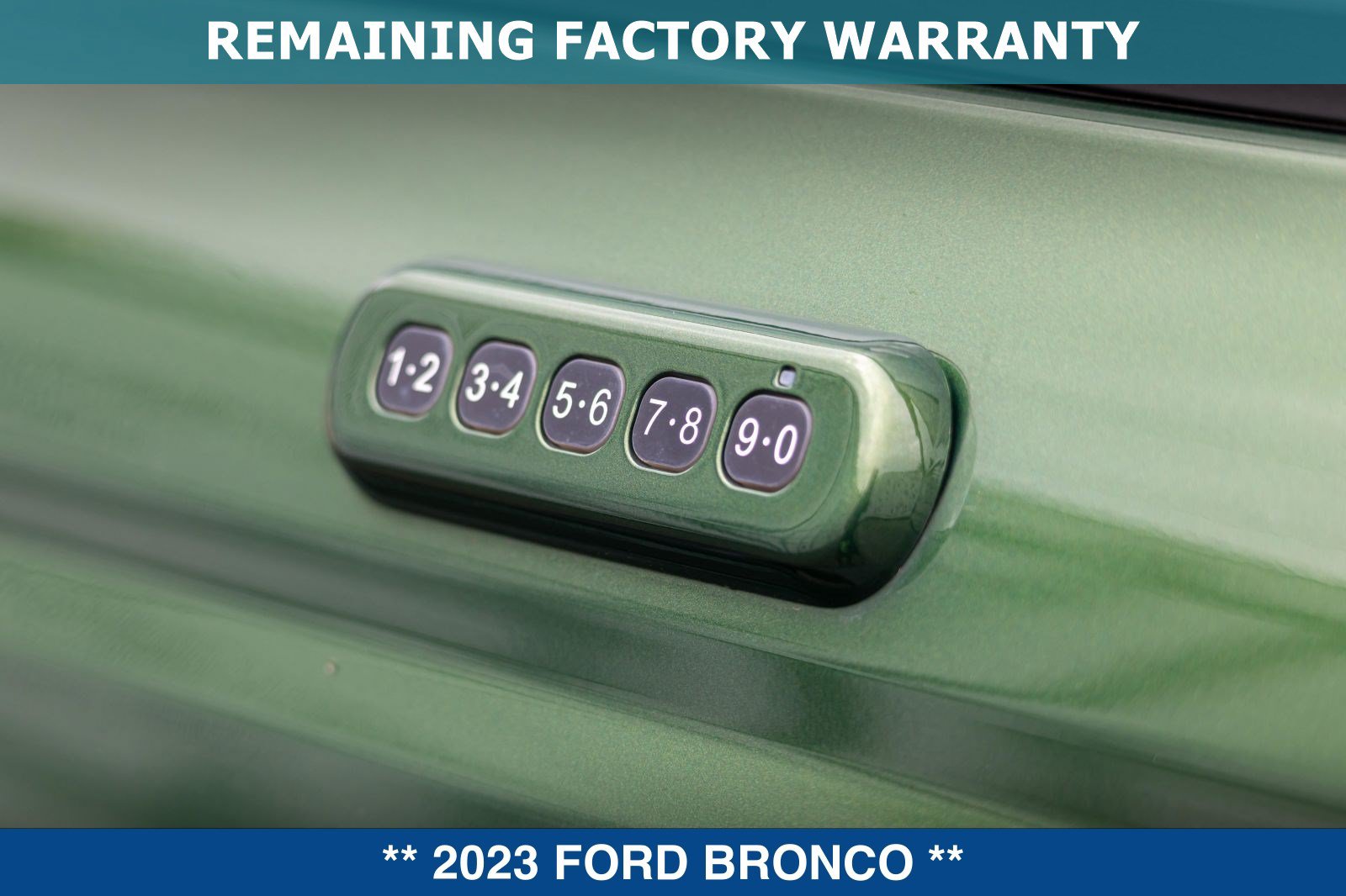 Certified 2023 Ford Bronco Black Diamond AWD/4WD image 13