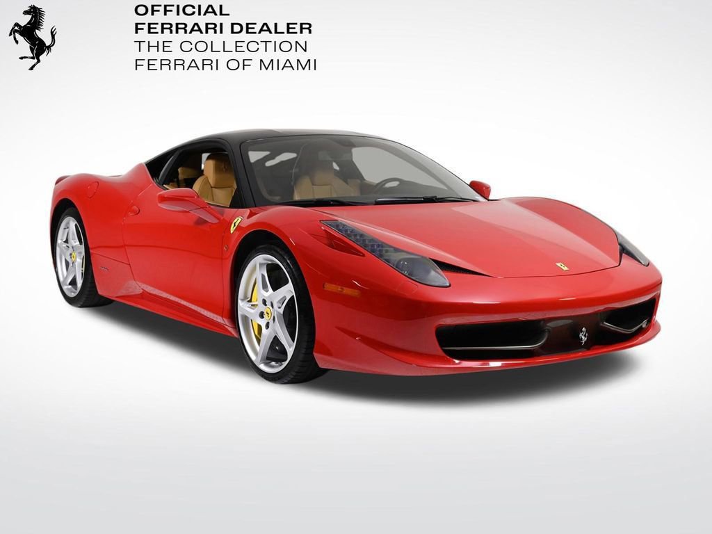Used 2011 Ferrari 458 Italia Coupe
