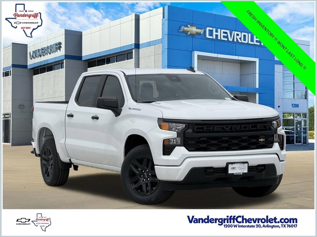 New 2026 Chevrolet Silverado 1500 Custom RWD image 1