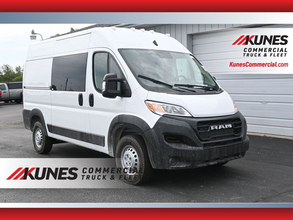New 2025 RAM ProMaster 2500 w/ Crew Van Package