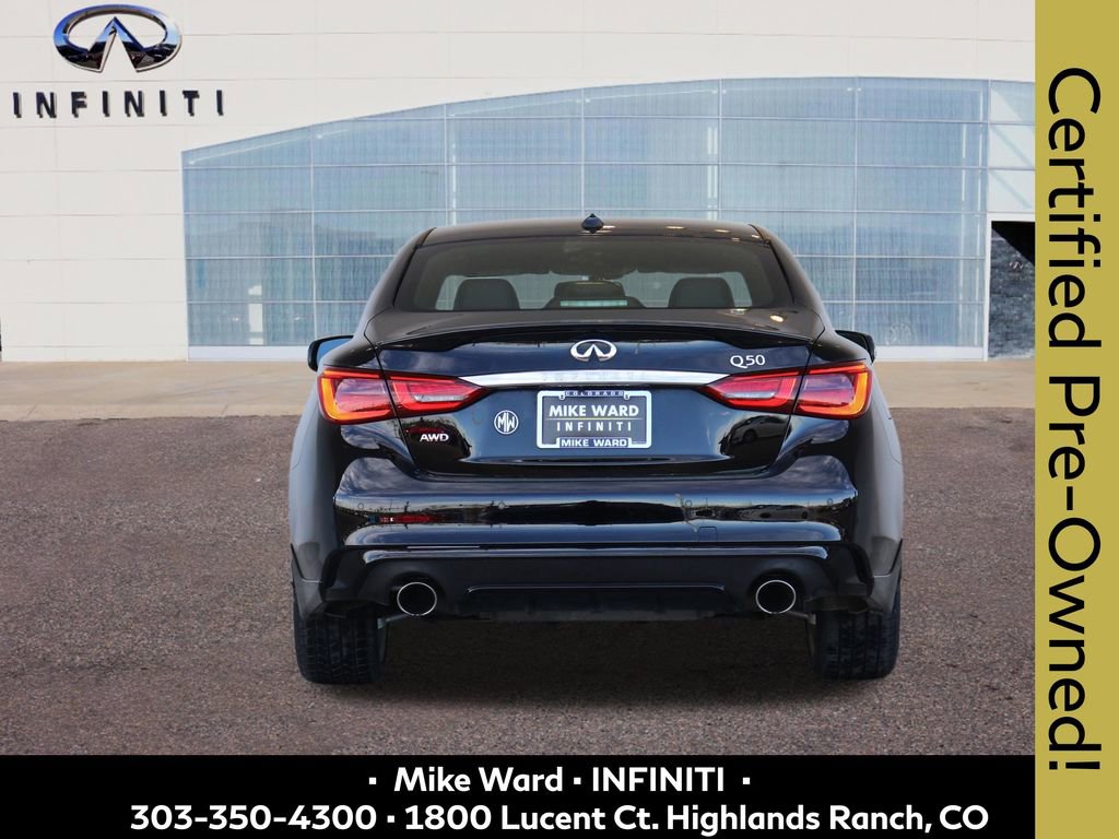 Certified 2021 INFINITI Q50 Sensory w/ Cargo Package image 4