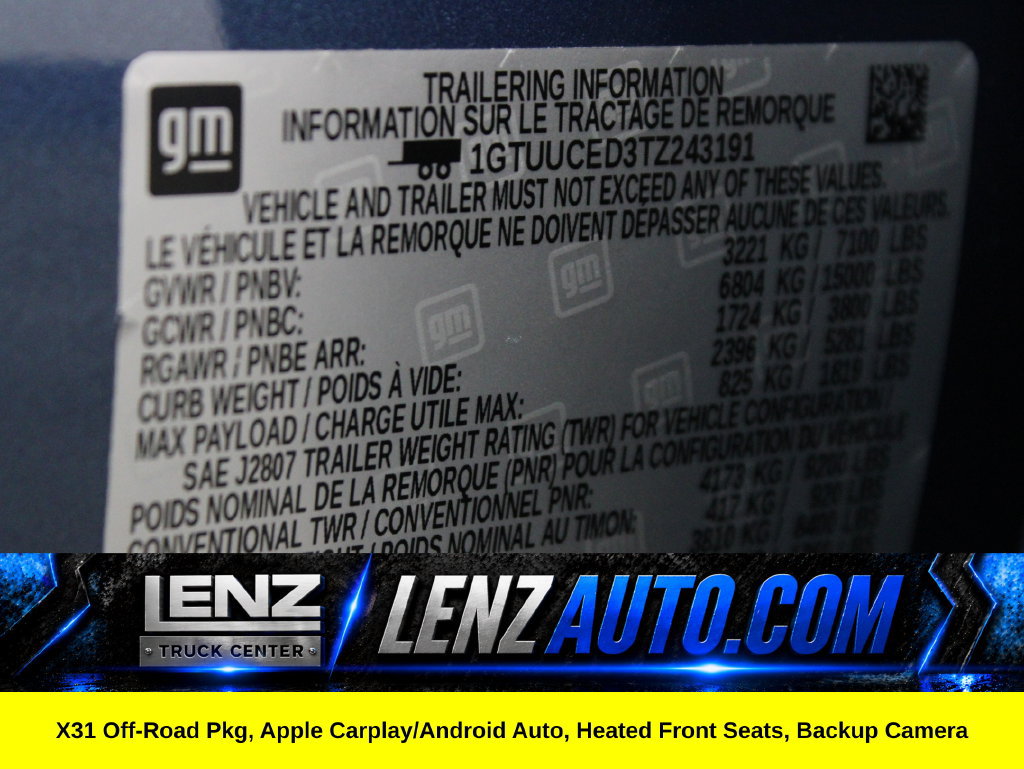 Used 2026 GMC Sierra 1500 Elevation w/ X31 Off-Road Package AWD/4WD image 66