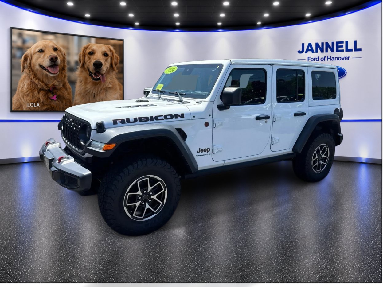 Used 2024 Jeep Wrangler Unlimited Rubicon w/ Technology Group AWD/4WD image 1