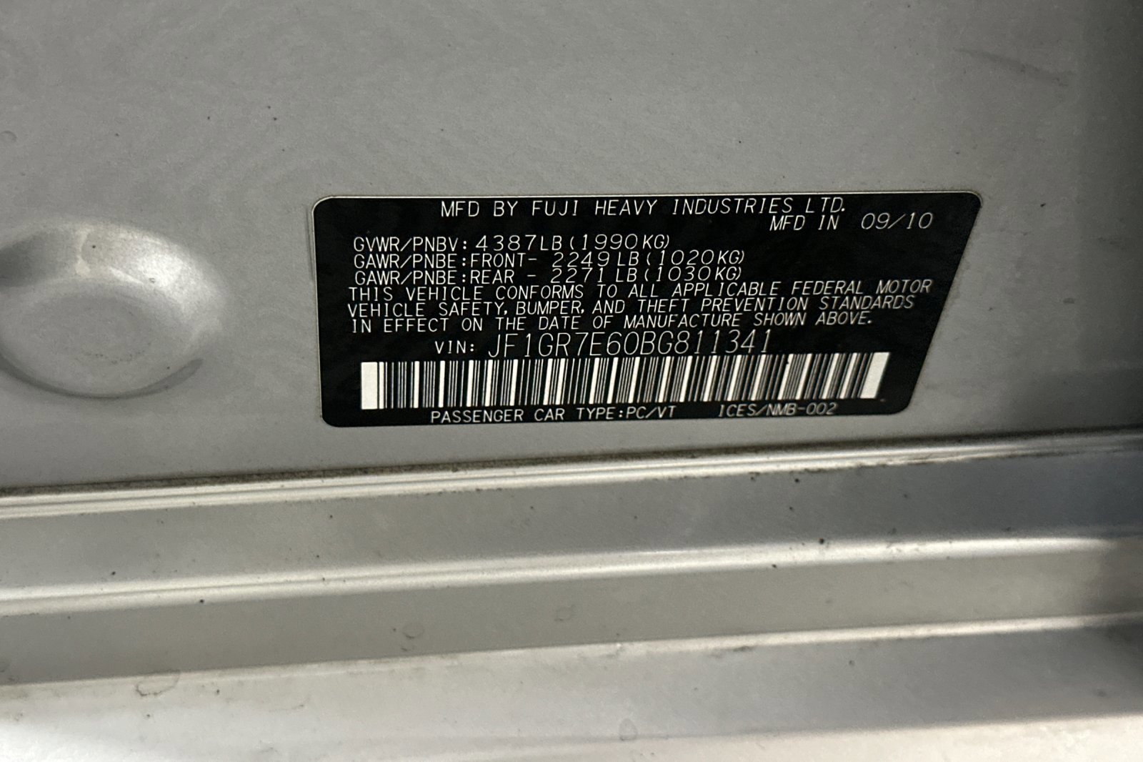 Used 2011 Subaru Impreza WRX Hatchback w/ Popular Equipment Group 3A image 49