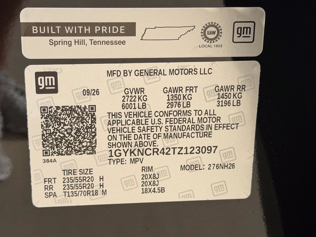 New 2026 Cadillac XT5 Premium Luxury w/ LPO, Floor Liner Package FWD image 41