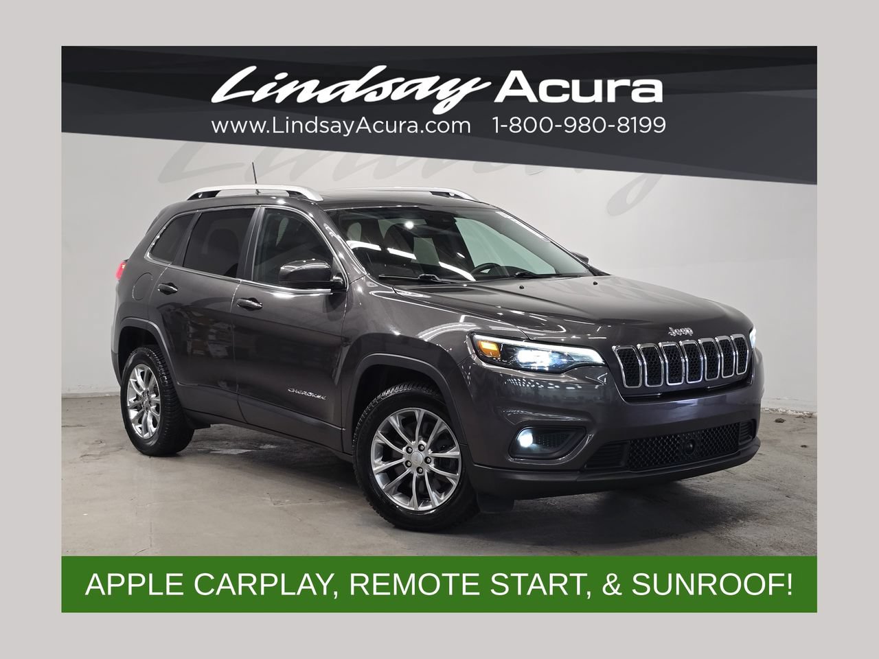 Used 2021 Jeep Cherokee Latitude Plus w/ Sun & Sound Group FWD image 1