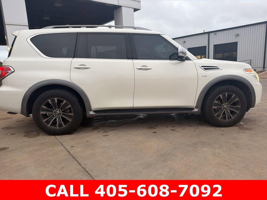Used 2017 Nissan Armada Platinum w/ Captain Seat Package AWD/4WD image 2