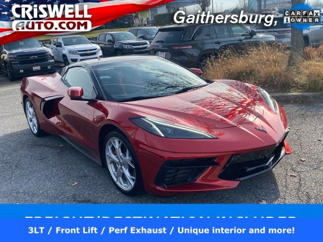 Used 2021 Chevrolet Corvette Stingray Premium Conv w/ Battery Protection Package image 2