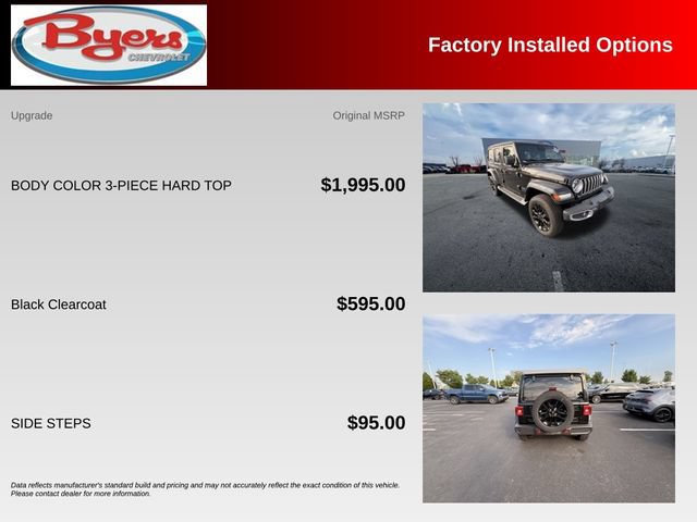 Used 2025 Jeep Wrangler Unlimited Sahara AWD/4WD image 10