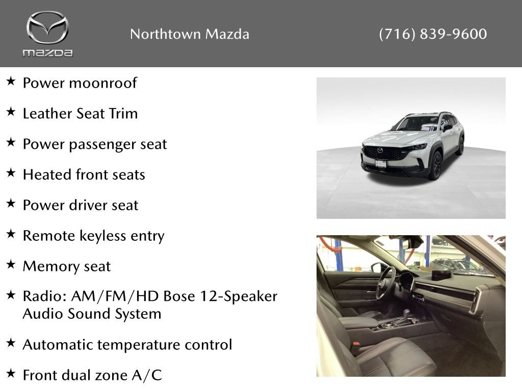 Certified 2025 MAZDA CX-50 AWD 2.5 Hybrid w/ Premium Pkg image 10